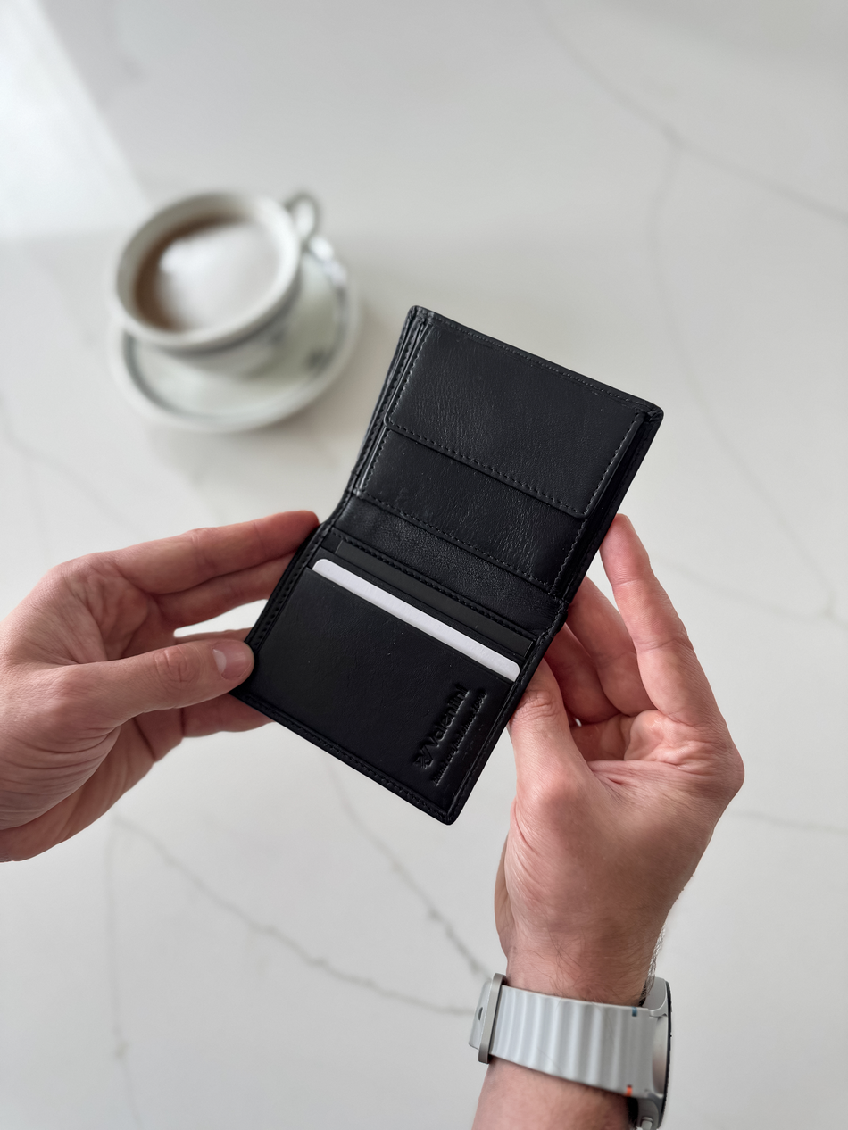 Valentini Herrengeldbörse Eibe 901 schwarz