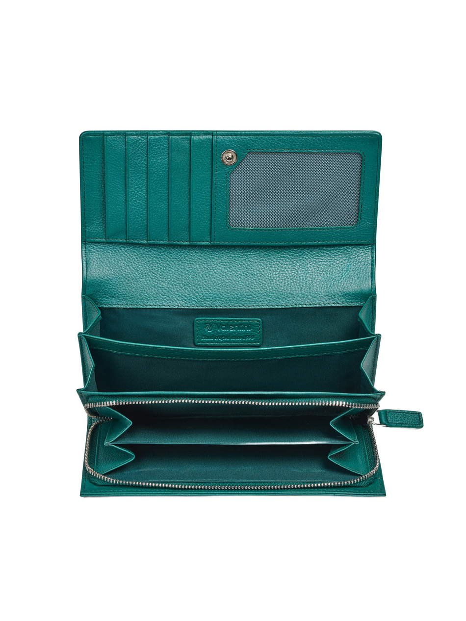 Valentini Damengeldbörse Metallic 277 grün