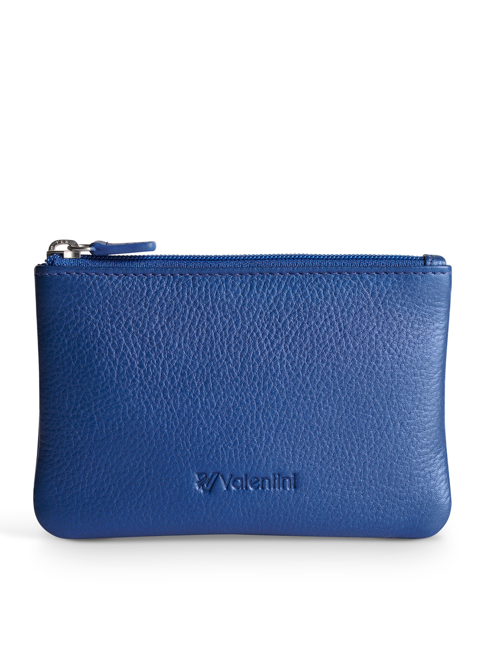 Etui na klucze Valentini Metallic 328 niebieskie