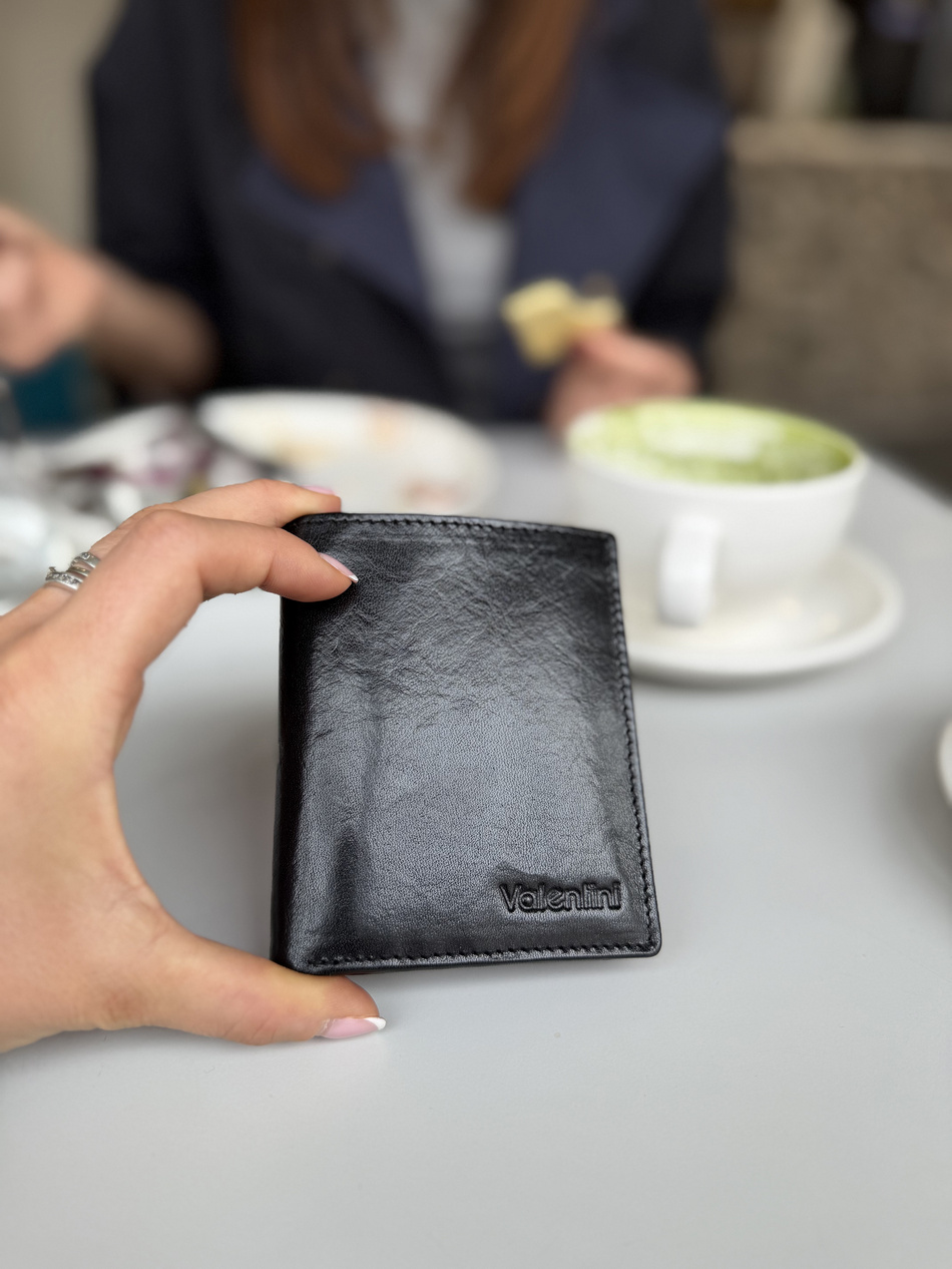 Valentini Metallic 101 Etui für grüne Karte und Dokumente