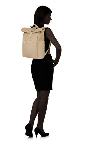 Plecak rolowany na laptopa Samsonite 4pack 15.6" beżowy