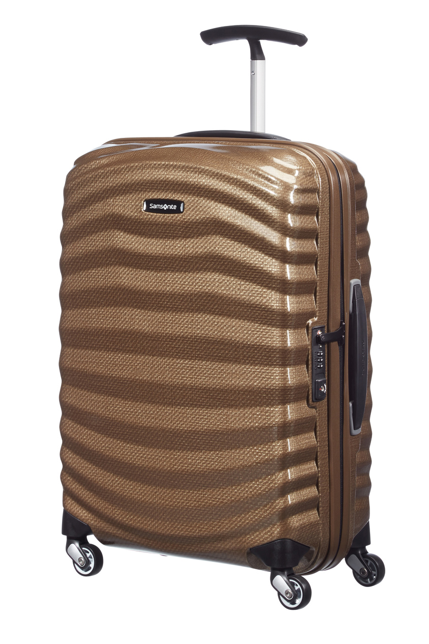 Samsonite Handgepäckkoffer Lite-Shock 55cm grau
