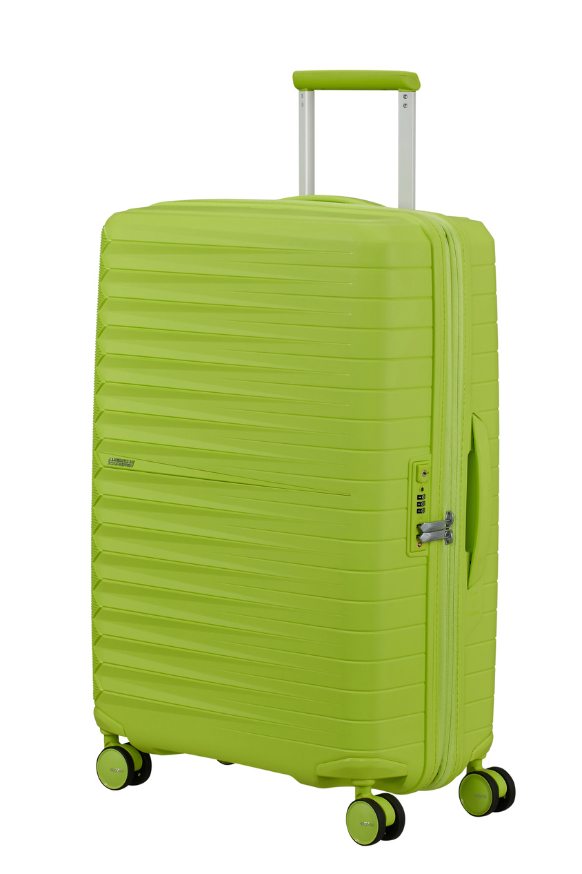 American Tourister Fastforward Koffer 68cm Ausziehbar Lime