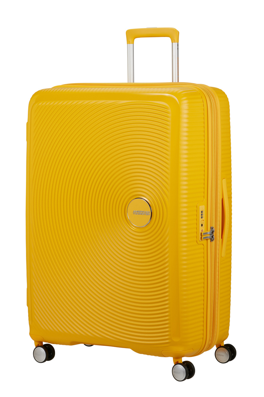 American Tourister Soundbox 80 cm ausziehbarer schwarzer Koffer