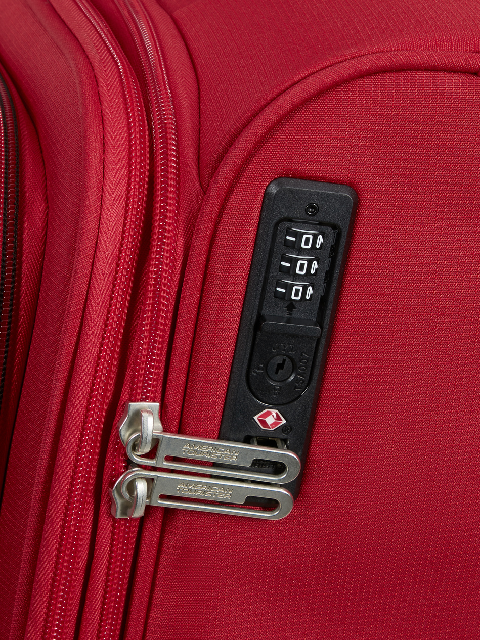 Walizka kabinowa American Tourister Cloudrider 55cm powiększana czerwona