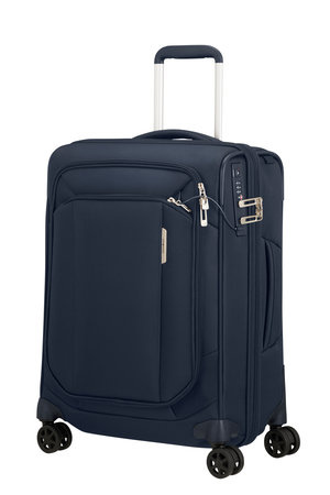 Samsonite Respark 55 cm Handgepäckkoffer, navy blau, erweiterbar
