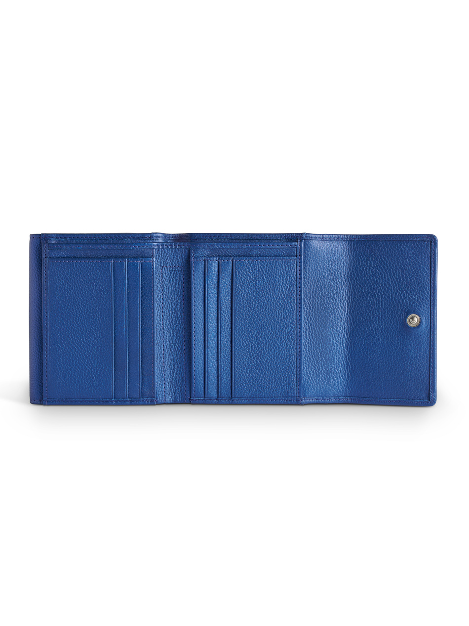 Valentini Damengeldbörse Metallic 503 blau