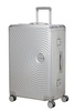 American Tourister Soundbox Alu Koffer 77cm Silber