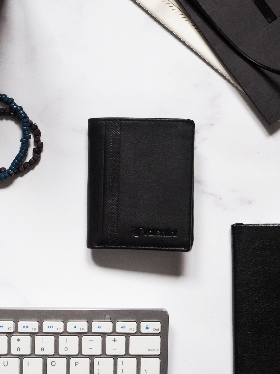 Valentini Trophy 098 Herrengeldbörse schwarz