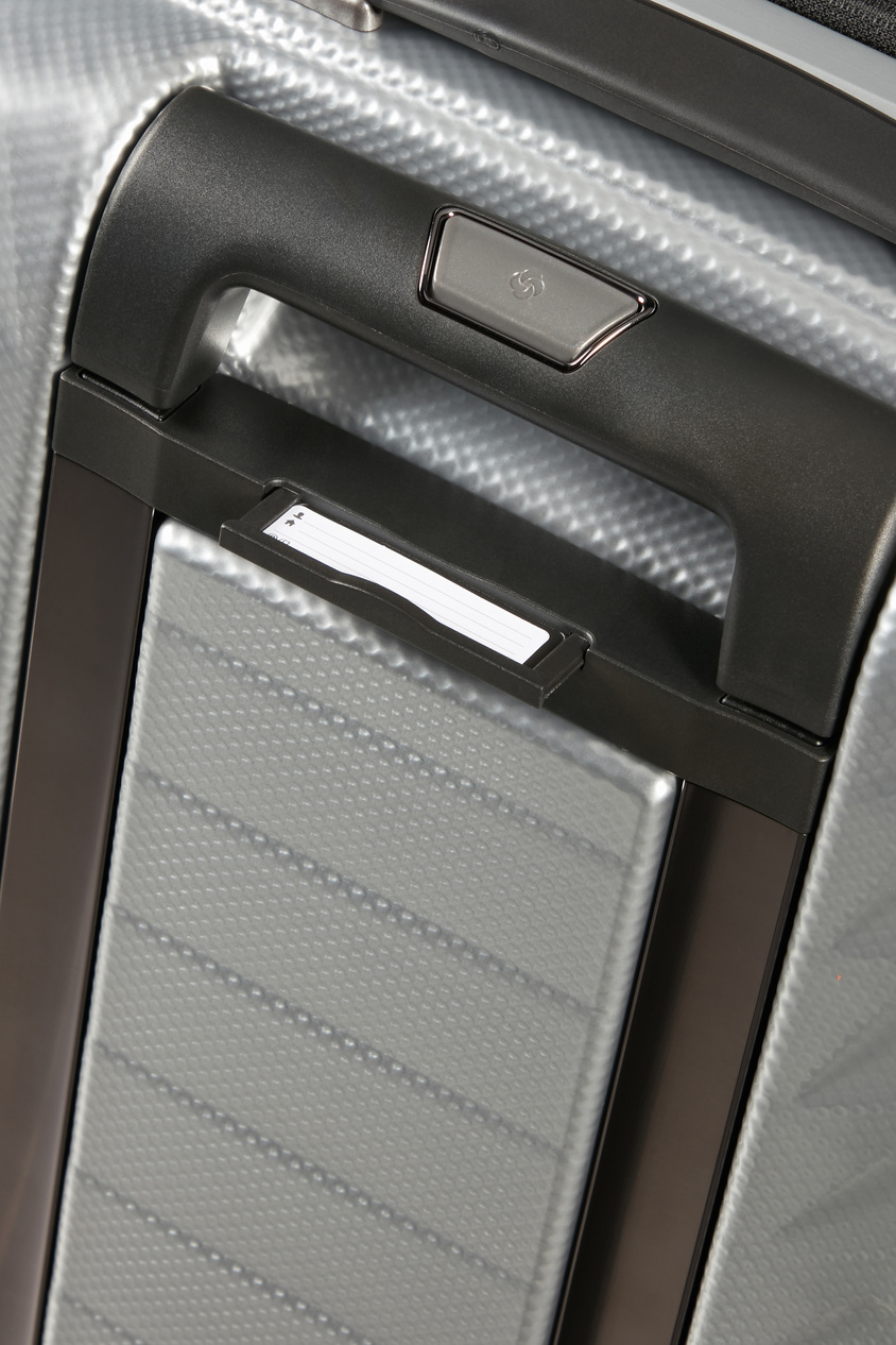 Samsonite Proxis 55cm Handgepäckkoffer, erweiterbar silber