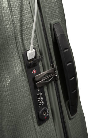 Walizka Samsonite C-Lite 55cm powiększana zielona