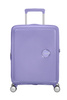 American Tourister Soundbox 55cm erweiterbarer Handgepäckkoffer lila