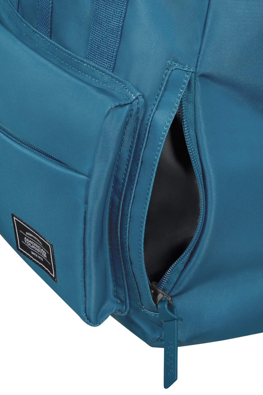 American Tourister Urban Groove Stadt rollenden Rucksack blau