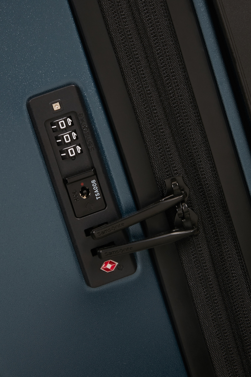 Walizka Samsonite Fyrm 67cm powiększana granatowa