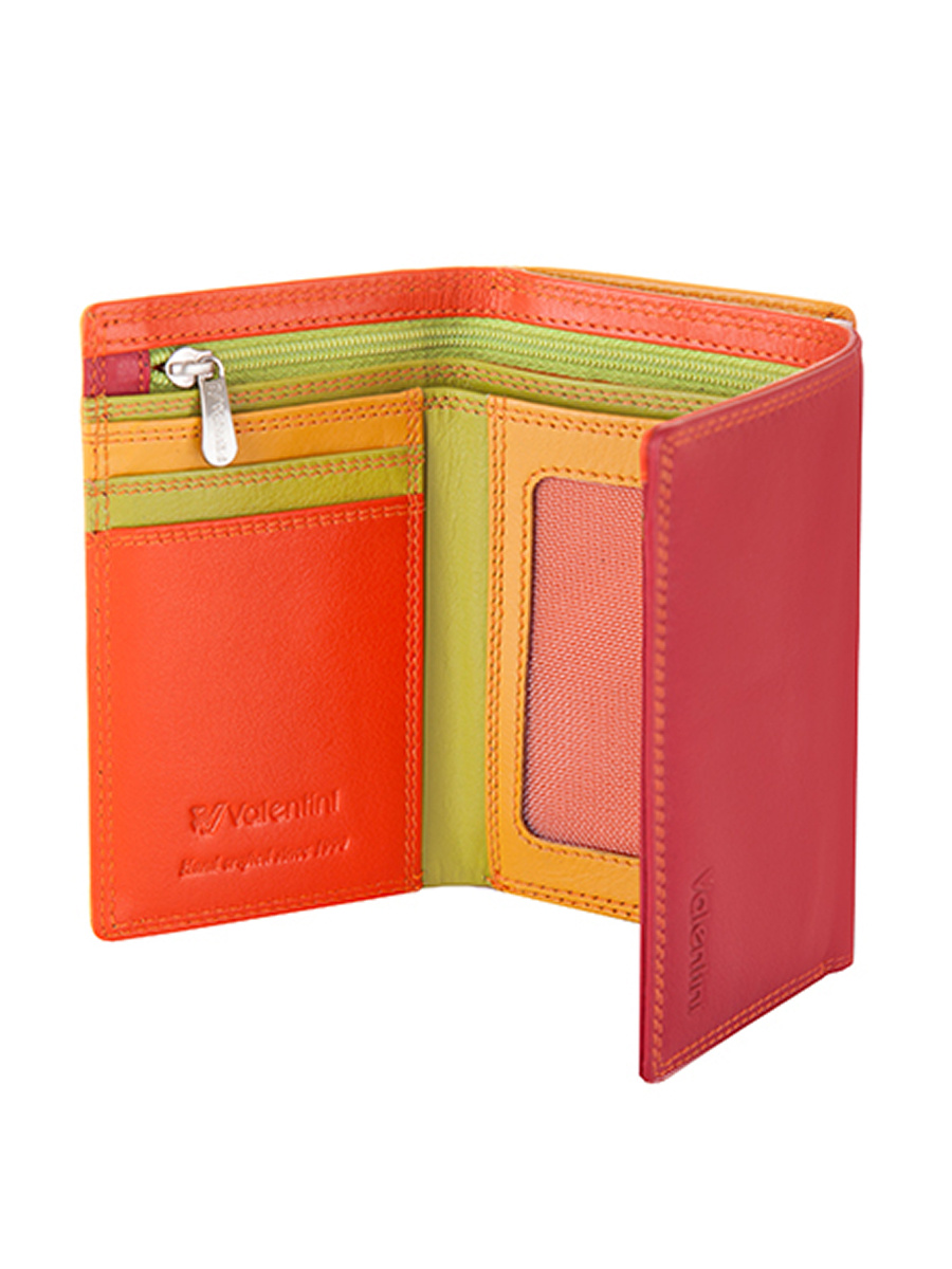 Valentini Colors Damenbrieftasche 386 rot