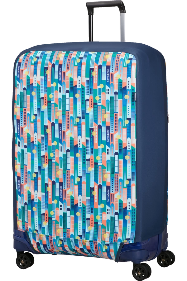 Pokrowiec na walizkę Samsonite L miejscki print