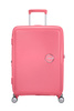 American Tourister Soundbox 67cm erweiterbarer rosa Koffer