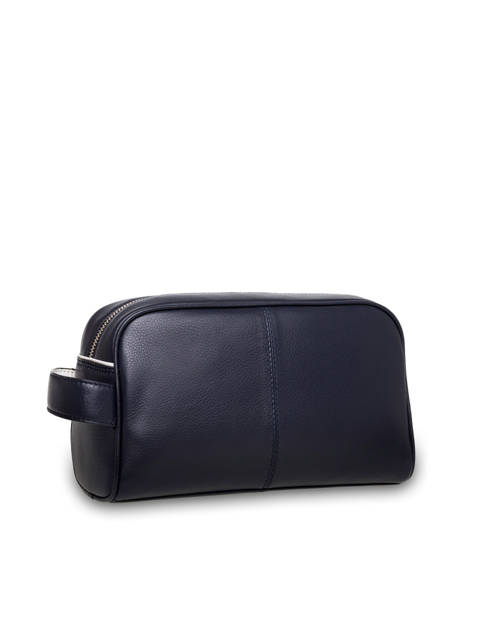 Valentini Piemonte 408 marineblaue Kosmetiktasche