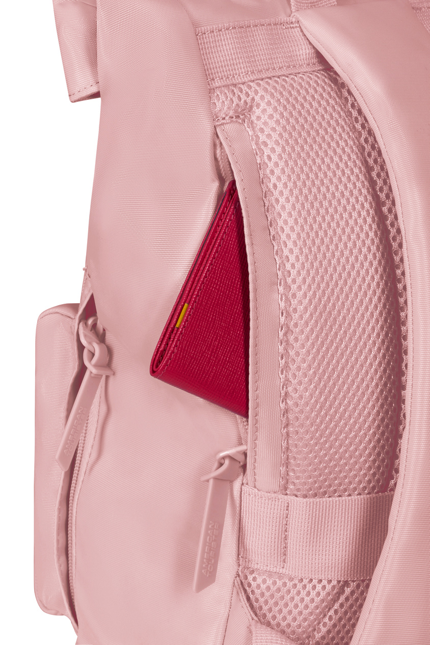 Plecak rolowany American Tourister Urban Groove City różowy