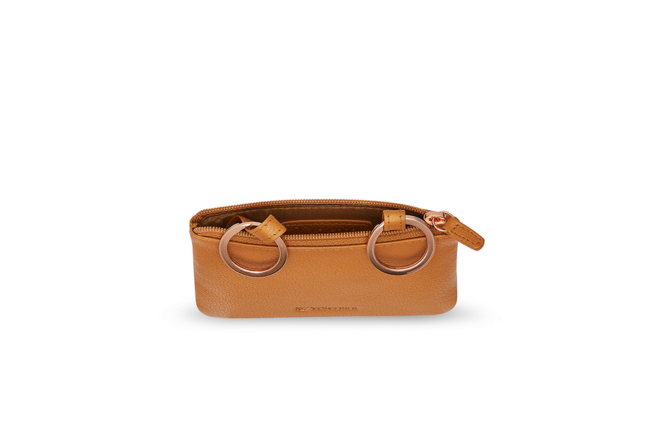 Etui na klucze Valentini Metallic 328 miedziane