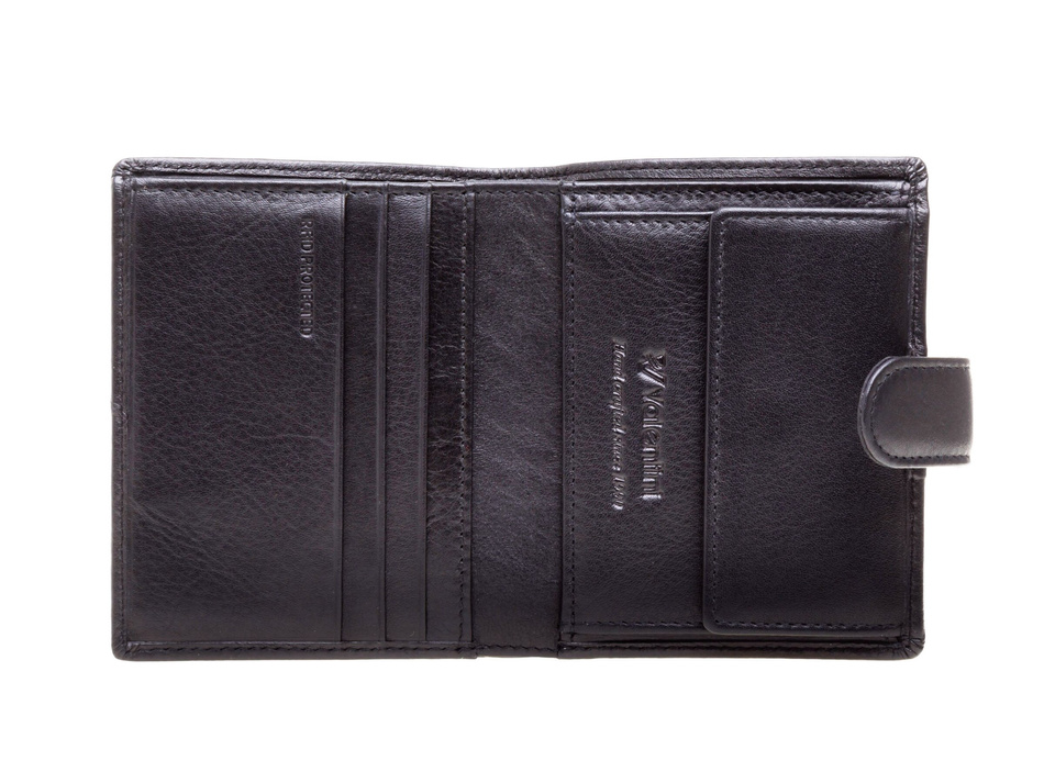 Valentini Herrengeldbörse Metal Sticker 116 schwarz