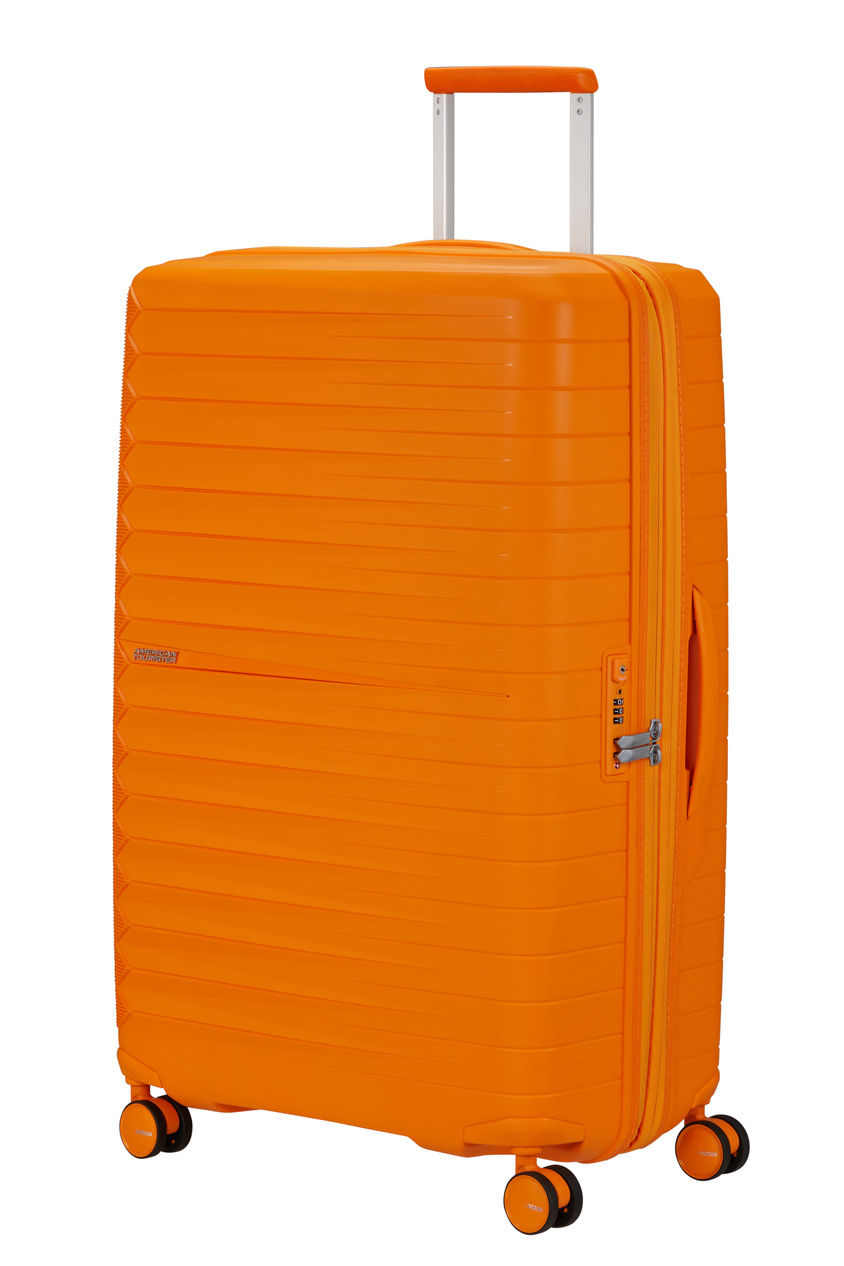  American Tourister Fastforward Koffer 78cm ausziehbar orange
