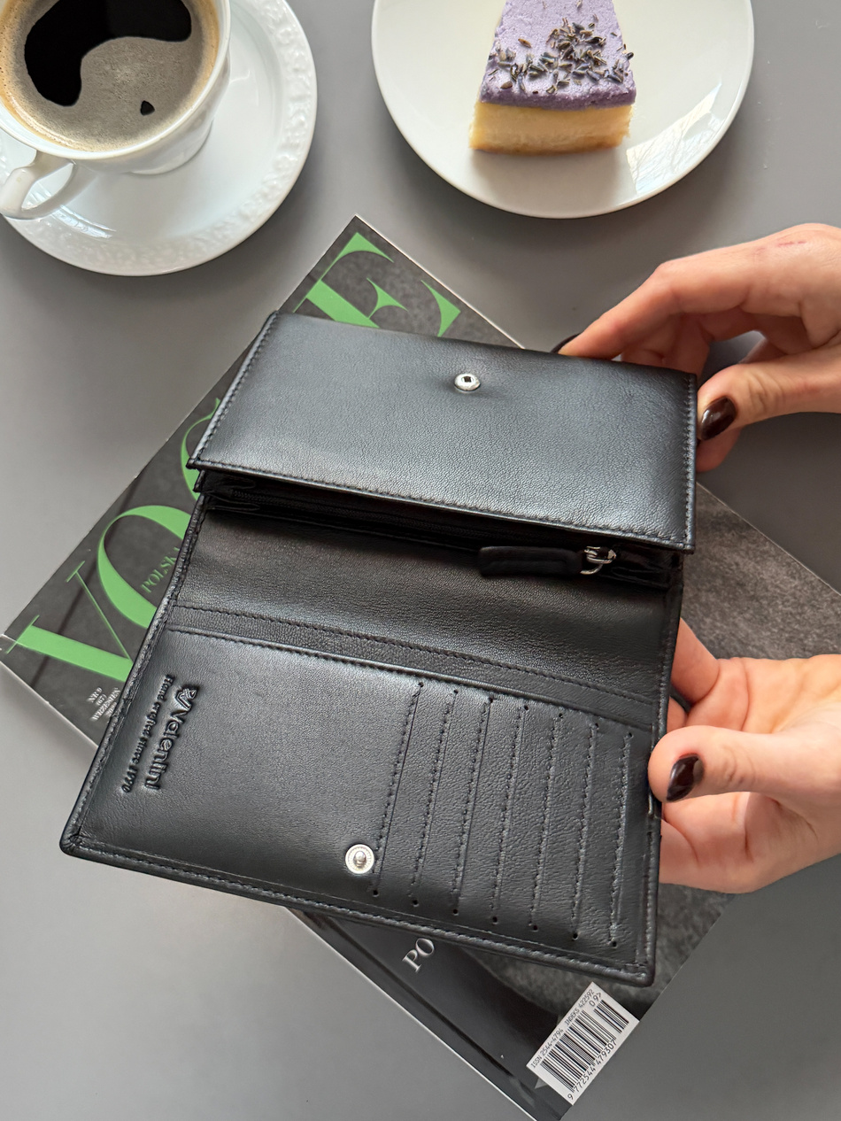 Valentini Damengeldbörse Milford 552 schwarz