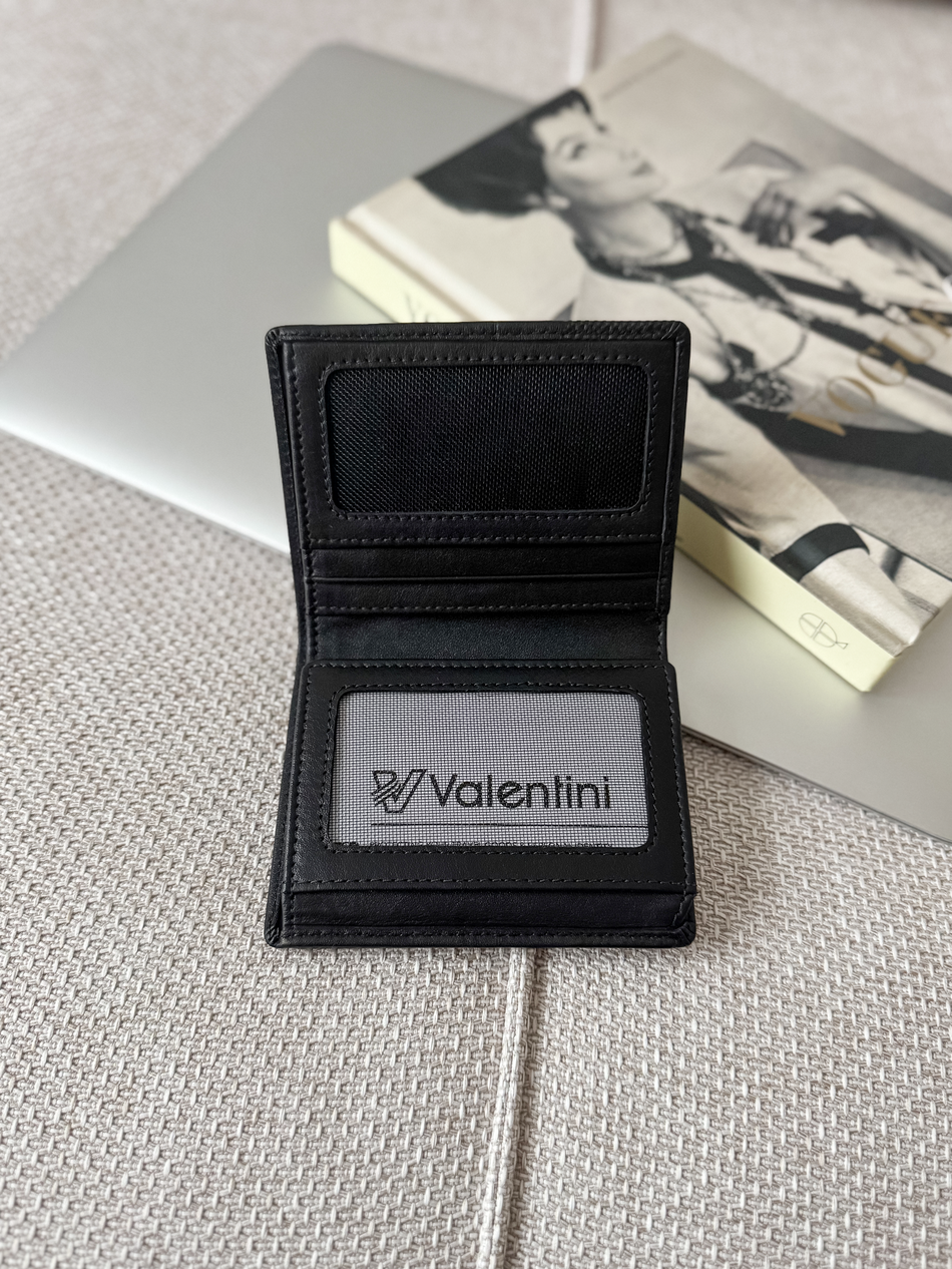 Valentini Herrengeldbörse Eibe 901 schwarz