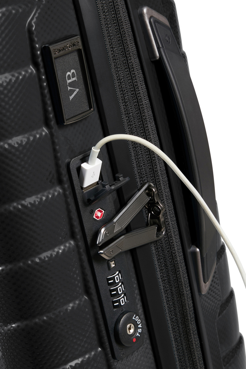 Samsonite Proxis 55cm Handgepäckkoffer, erweiterbar graphit