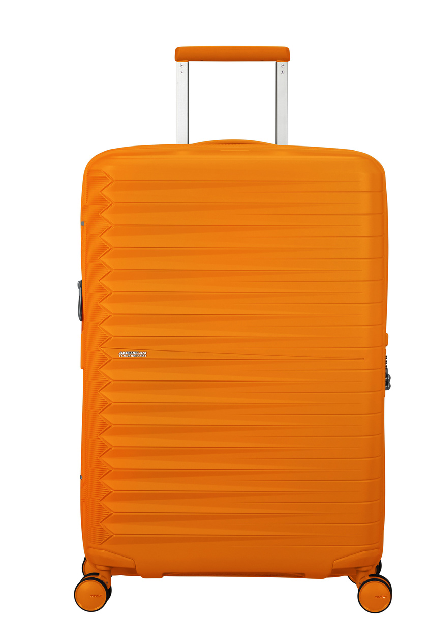 American Tourister Fastforward Koffer 68cm ausziehbar orange