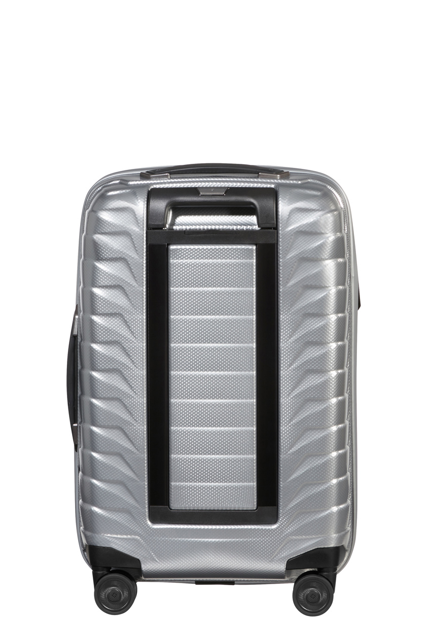 Samsonite Proxis 55cm Handgepäckkoffer, erweiterbar silber