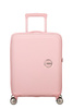 American Tourister Soundbox Kabinenkoffer 55cm, vergrößerbar, hellrosa