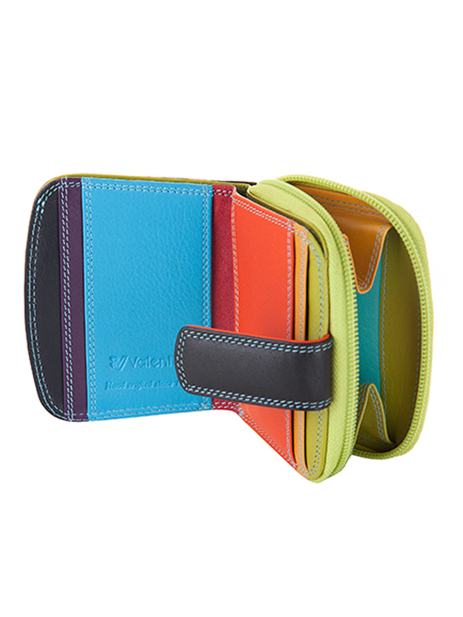 Valentini Colors P8 Damen-Geldbörse Schwarz