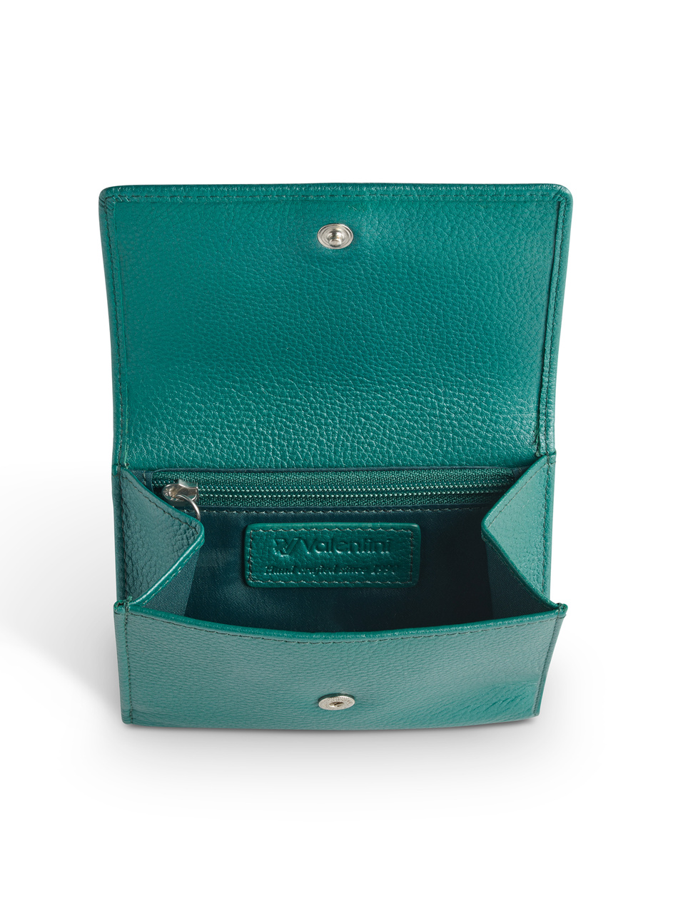 Valentini Damengeldbörse Metallic 503 grün