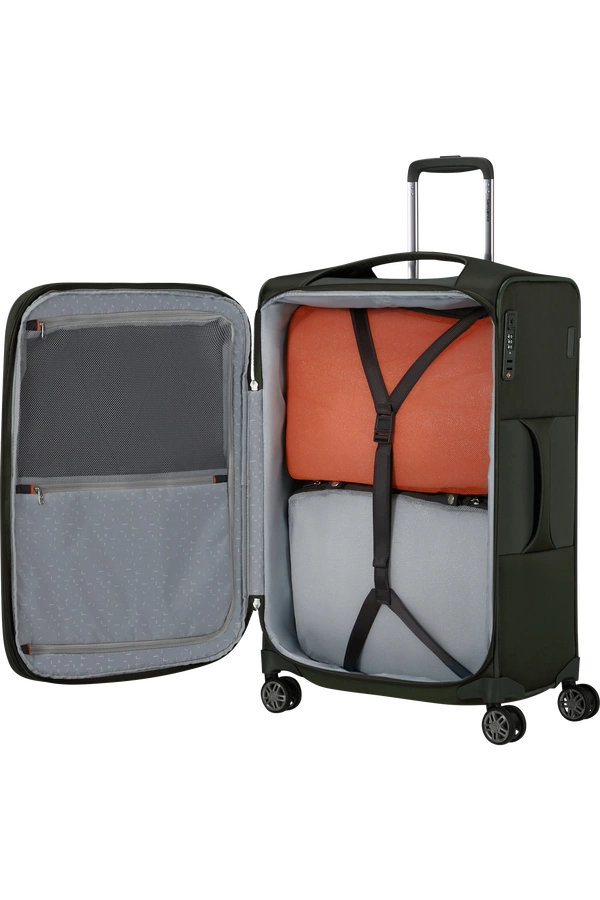 Samsonite Re-Lite Koffer 67cm erweiterbar grün