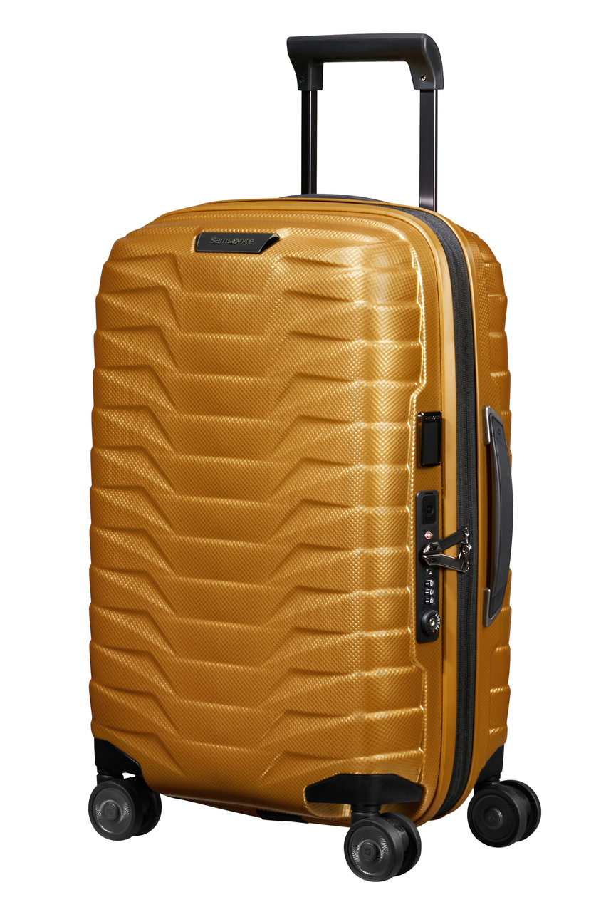 Walizka kabinowa Samsonite Proxis 55cm powiększana złota