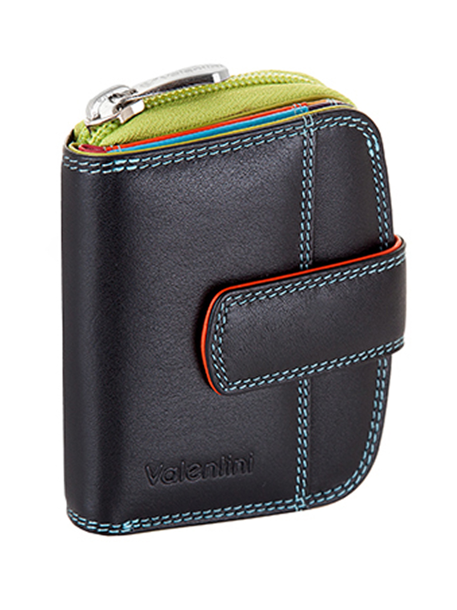 Valentini Colors P8 Damen-Geldbörse Schwarz