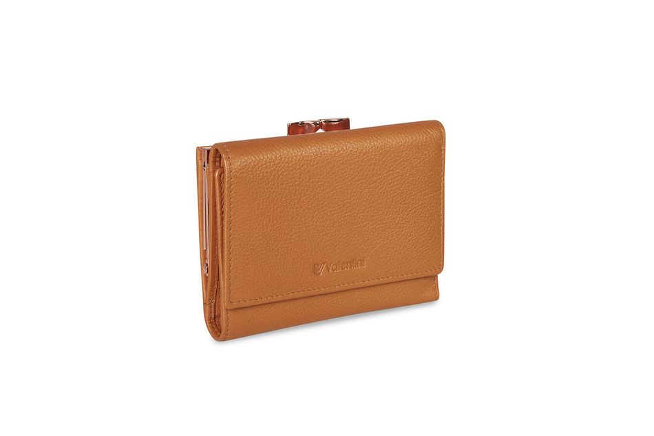 Valentini Damengeldbörse Metallic 445 Kupfer