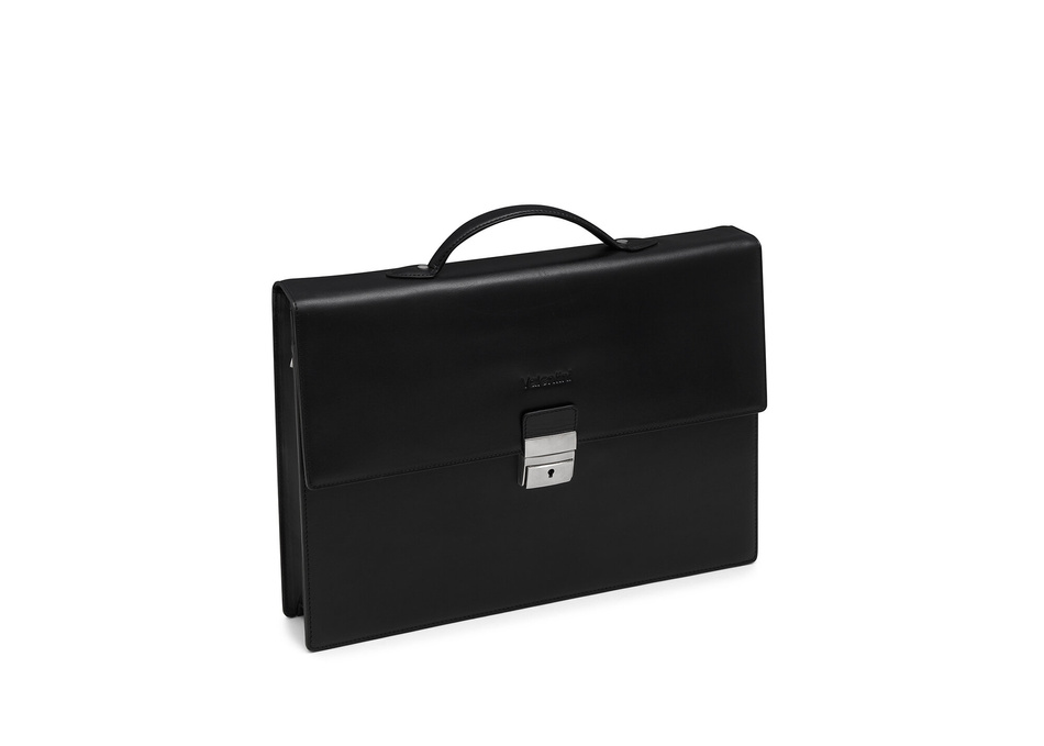 Valentini Ambassador 612 Leder Aktentasche schwarz