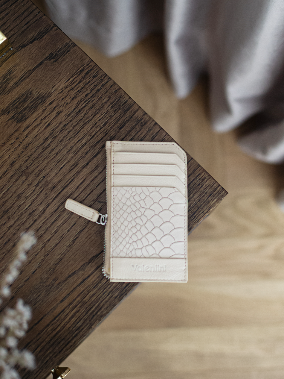 Valentini Metallic 101 Etui für grüne Karte und Dokumente