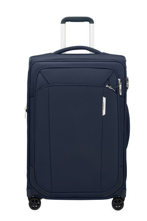 Samsonite Respark 67 cm blau erweiterbarer Koffer