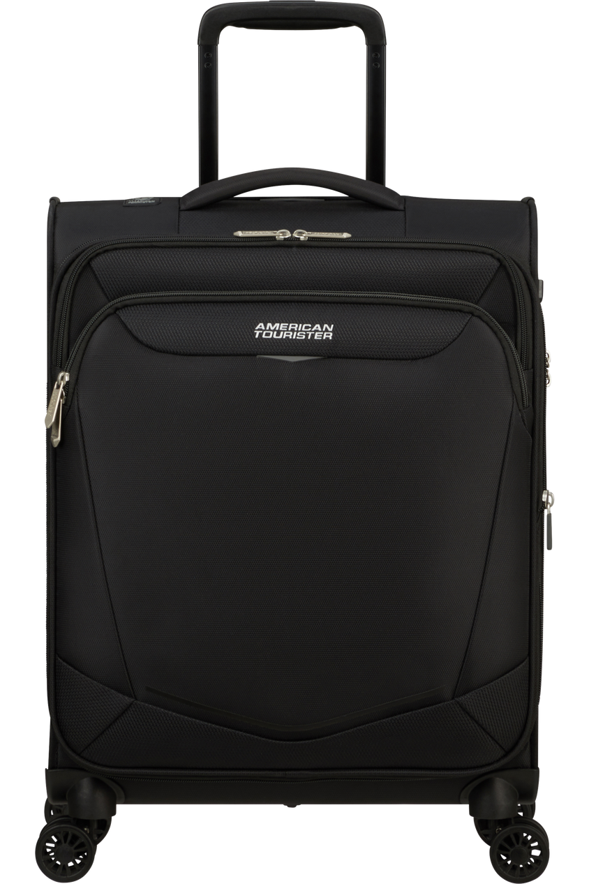 American Tourister Summerride 55 cm schwarzer Kabinenkoffer