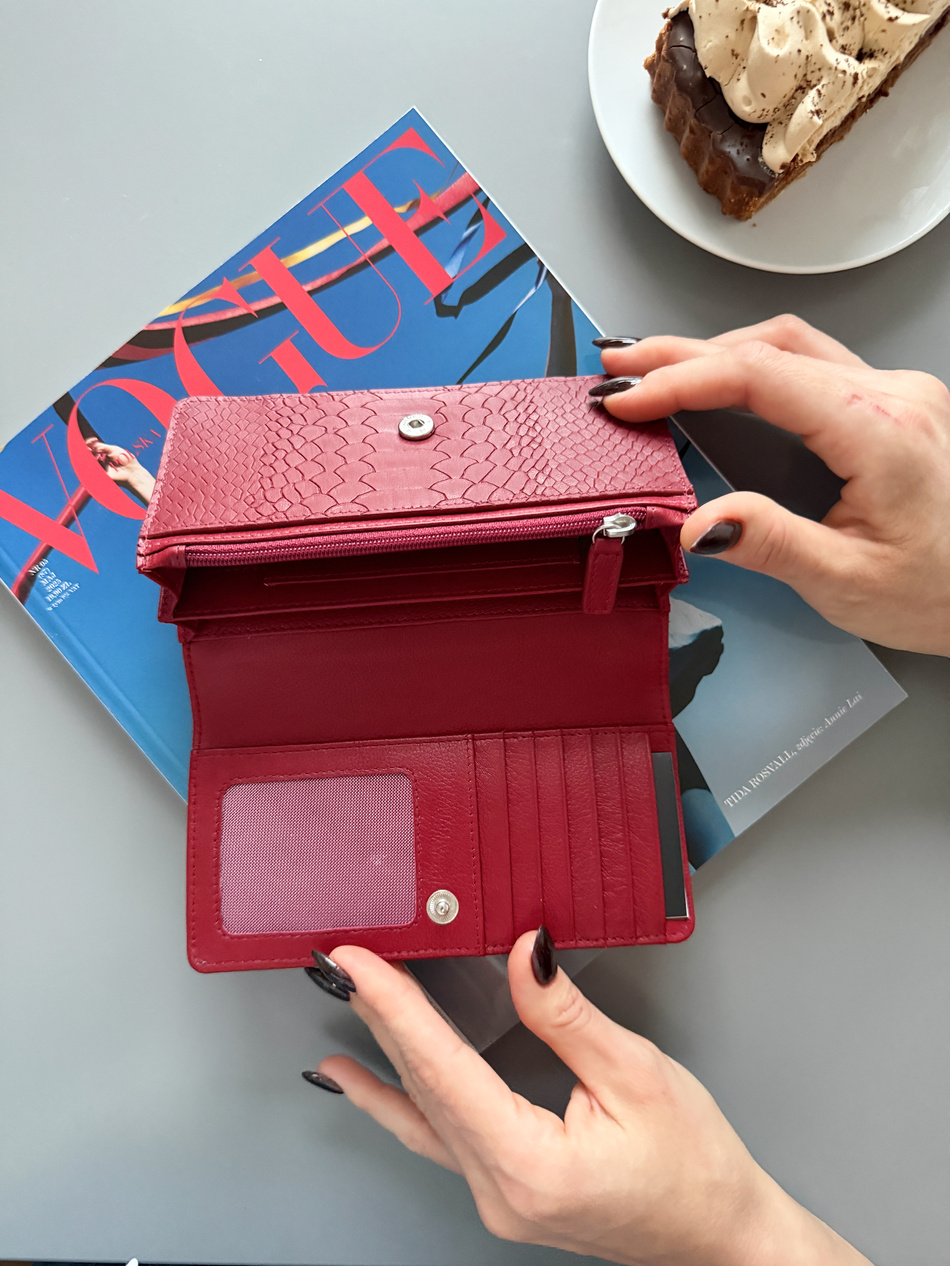 Valentini Metallic 101 Etui für grüne Karte und Dokumente