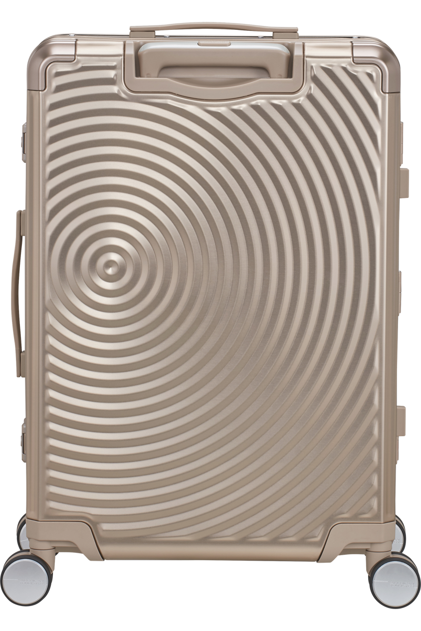 American Tourister Soundbox Alu Koffer 68cm Braun