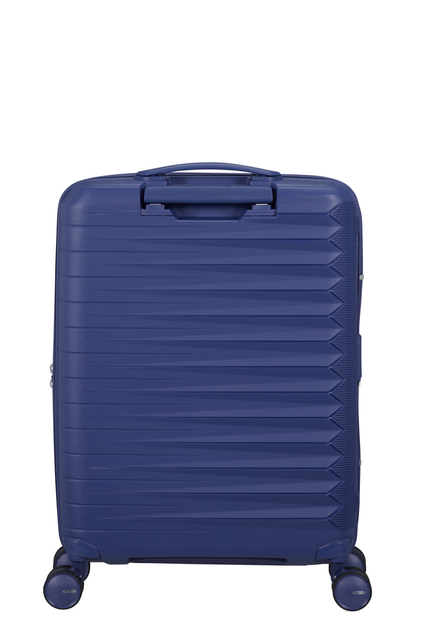 Walizka kabinowa American Tourister Fastforward 55cm powiekszana niebieska
