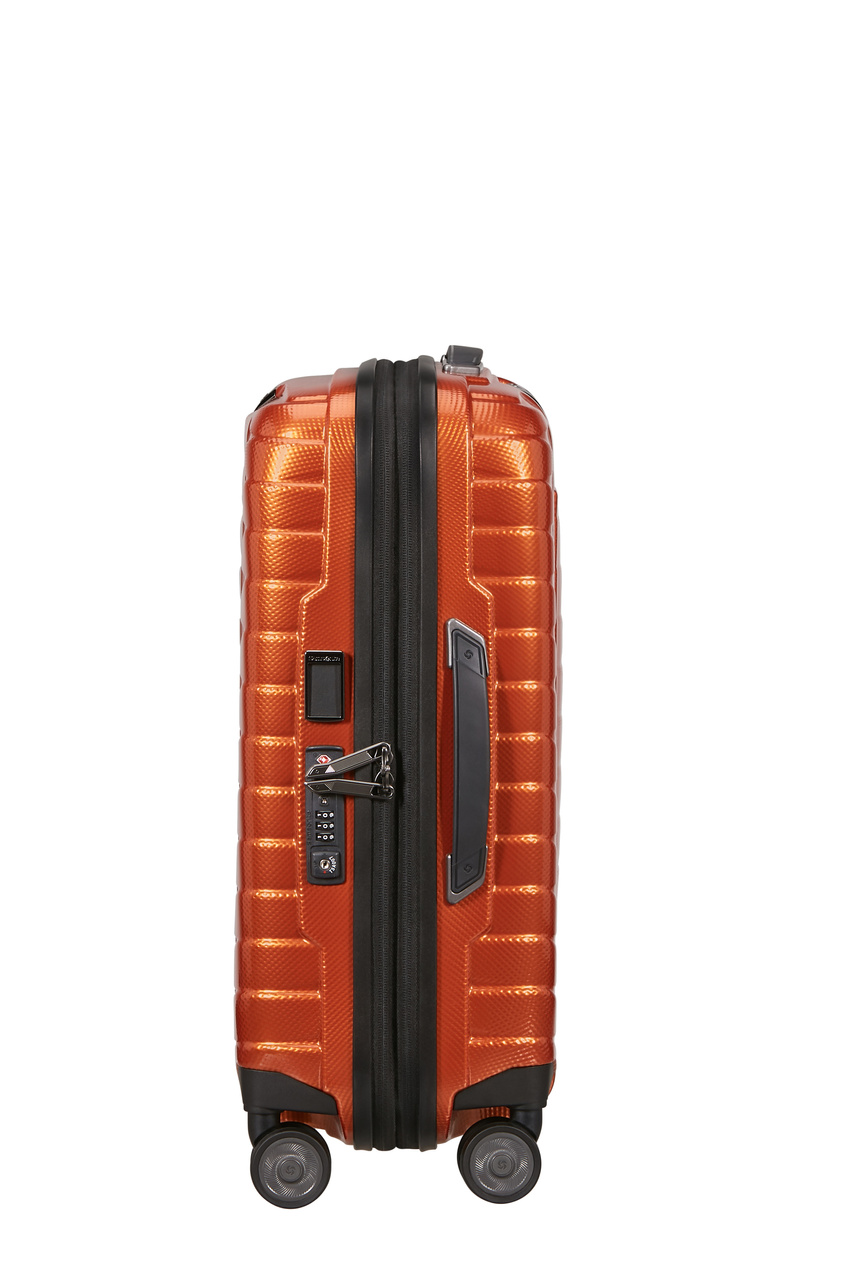 Samsonite Proxis 55cm Handgepäckkoffer, erweiterbar silber