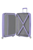 American Tourister Soundbox 67cm erweiterbarer lila Koffer