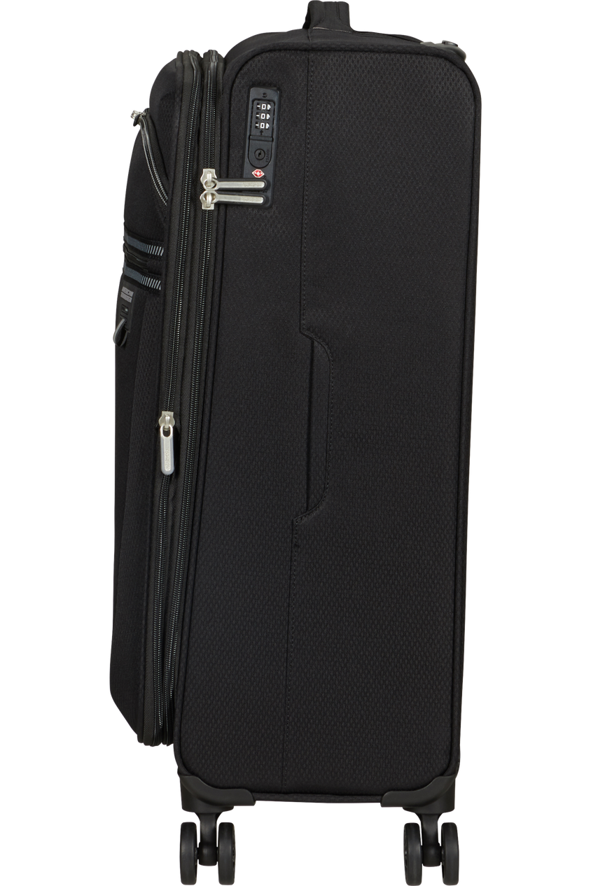 American Tourister Aerospin Koffer 69 cm ausziehbar schwarz