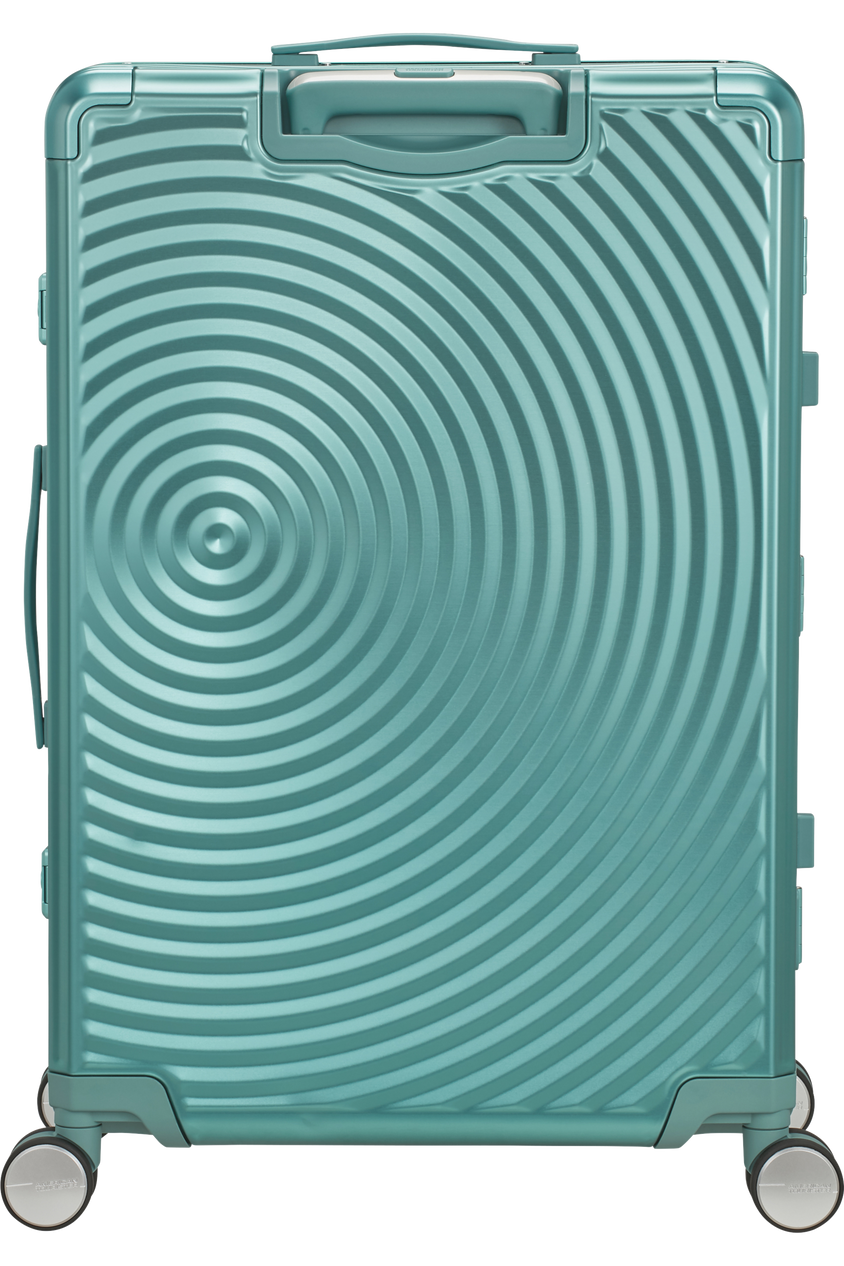 American Tourister Soundbox Alu Koffer 77cm Türkis
