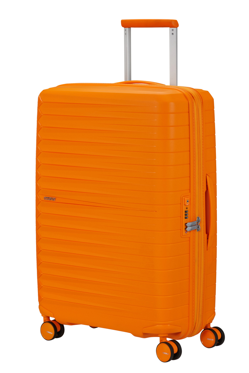 Walizka American Tourister Fastforward 68cm powiększana pomarańczowa